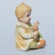 SADA 2 ks Porcelánové sošky Dieťa s hrkálkou + Dieťa  v čepčeku KW 1806, Lefton China 16 cm, biskvit