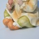SADA 2 ks Porcelánové sošky Dieťa s hrkálkou + Dieťa  v čepčeku KW 1806, Lefton China 16 cm, biskvit