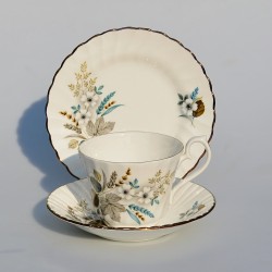 Porcelánový trojset Modrá jeseň, English Fine China 210 ml