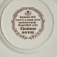 Porcelánový tanier Christmas