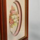 3D obraz Látkové a sušené kvietky 28,5 x 23 cm