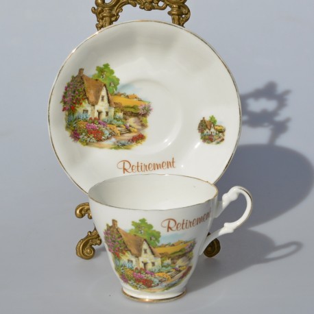 Porcelánový dvojset "Retirement"