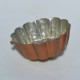 Stará medená forma Jablko, Bigra Swiss, 10,5x5,5 cm