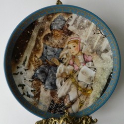 Porcelánový tanier rozprávka 1
