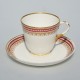 Starožitný porcelánový dvojset 