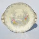 Sada starožitný porcelánový tanier a šálka 