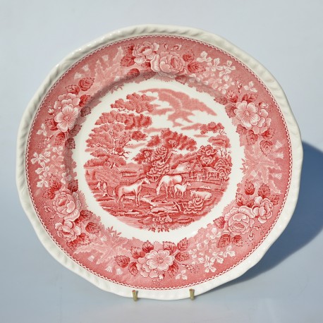 Tanier z kameniny - Ironstone - English Scenic, Adams 26 cm