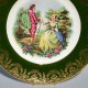 Porcelánový tanier Dáma a gavalier