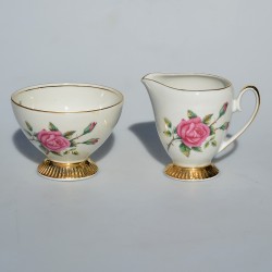 Porcelánová mliekovka a cukornička
