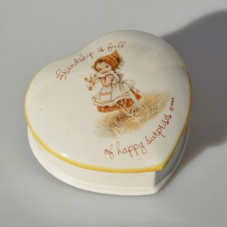 Porcelánová šperkovnička 