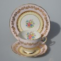 Starožitn&yacute; porcel&aacute;nov&yacute; trojset Kvety