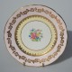 Starožitný porcelánový trojset Kvety