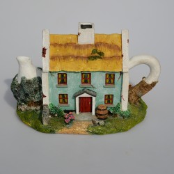 Zberateľský čajník -domček TellTale Teapot -Paddy, 13x18,5x11 cm