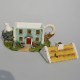 Zberateľský čajník -domček TellTale Teapot -Paddy, 13x18,5x11 cm