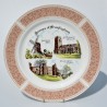 Starý tanier z kameniny - Mlyn, Grindley, Liverpool 25 cm