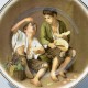 Veľký porcelánový tanier The Beggar Boys, Bavaria, Murillo, 30 cm