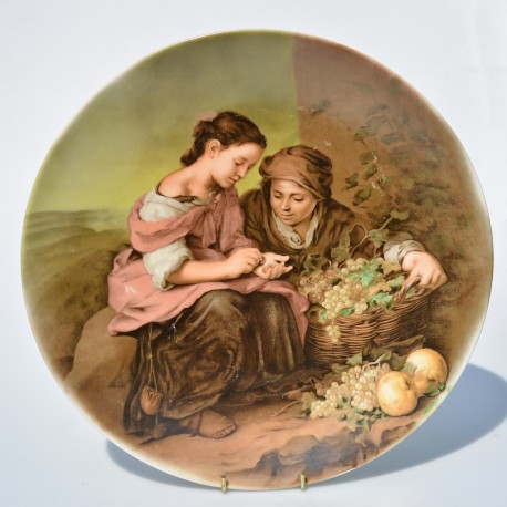 Veľký porcelánový tanier 