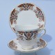 Porcelánový trojset s kvetinovým vzorom