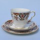 Porcelánový trojset s kvetinovým vzorom