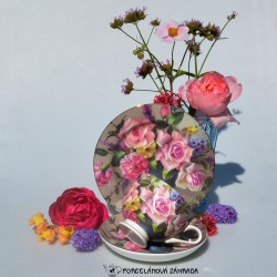 Porcelánový trojset 
