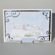 3D vianočná pohľadnica s obálkou, nová, Zimná krajinka 21x15 cm, scrapbooking