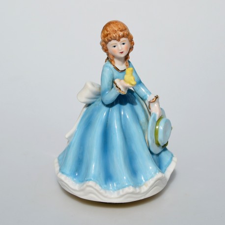 Porcelánová HRACIA soška 