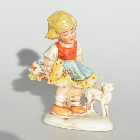 Starožitná porcelánová soška