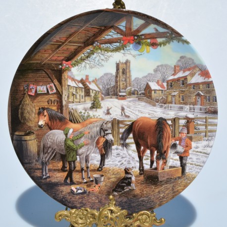 Porcelánový tanier Christmas Cards, Wedgwood