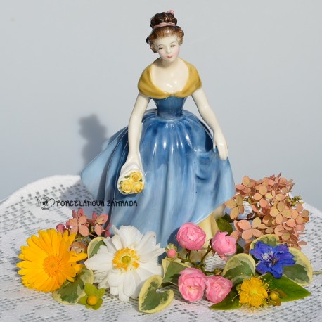 Royal Doulton Starožitná zberateľská porcelánová soška