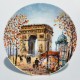 Porcelánový tanier France 2