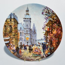 Porcelánový tanier France 1