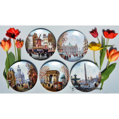 Porcelánový tanier France 5