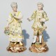 SADA 2 starožitné porcelán. sošky 