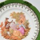 Limoges Porcelánový tanier Dáma a gavalier