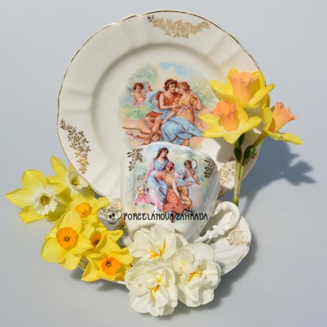 Porcelánový trojset 