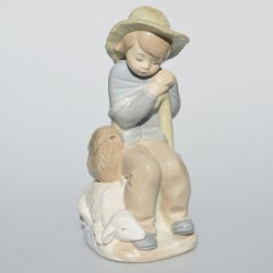  Zberateľská porcelánová soška 