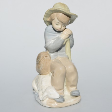  Zberateľská porcelánová soška 
