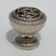 Postriebrená váza na kvety, silverplated