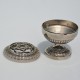 Postriebrená váza na kvety, silverplated