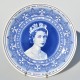 Keramický tanier Queen Elizabeth II.