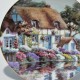 Zberateľský porcelánový tanier 