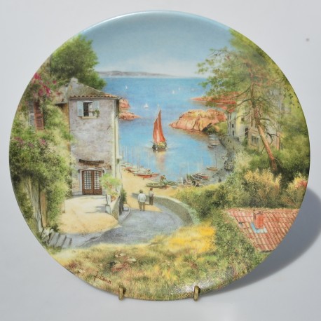 Limoges Zberateľský porcelánový tanier