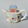  Zberateľský porcelánový čajník