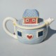  Zberateľský porcelánový čajník