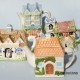  Zberateľský porcelánový čajník 
