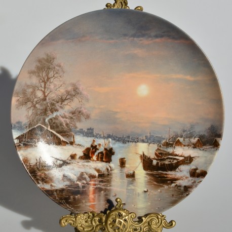 Porcelánový tanier Rast nach einem langen Tag