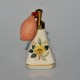 Vintage porcelánový flakón Ruža