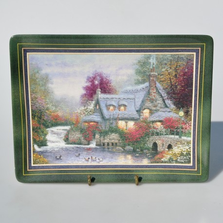 T. Kinkade Porcelánový obrázok / tanier