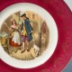 Porcelánový tanier Predavačka 