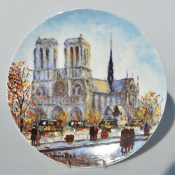 Limoges Zberateľský porcelánový tanierifikát